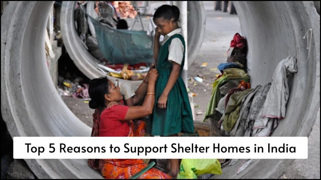 Top 5 Reasons to Support Shelter Homes in India